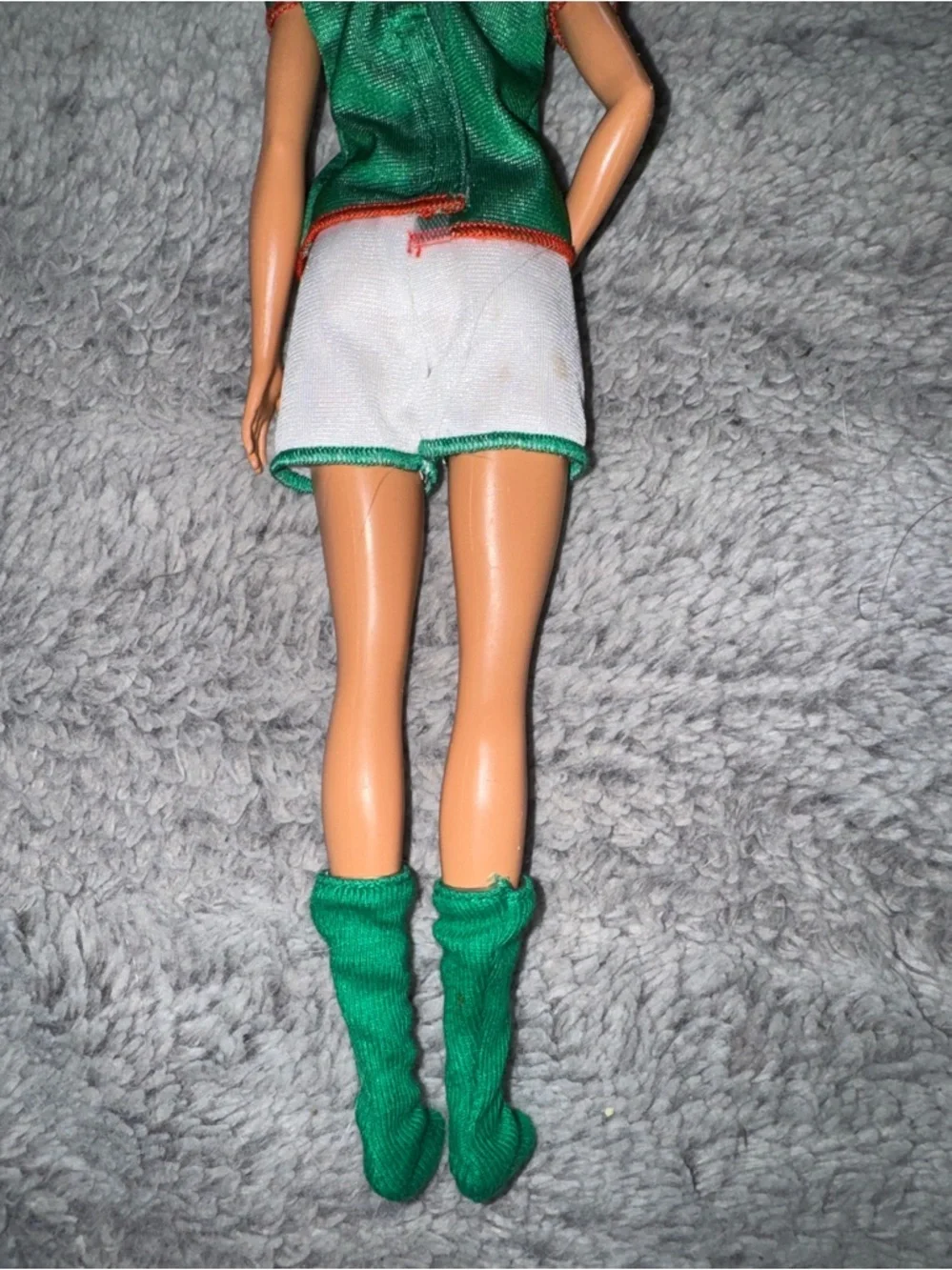 Mattel Barbie Soccer Player doll in #16 Uniform